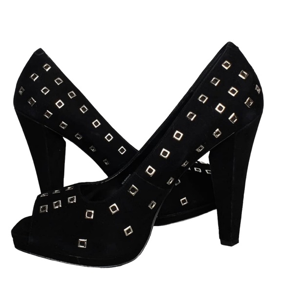 BCBGirls Shoes - Suede studded platform heels